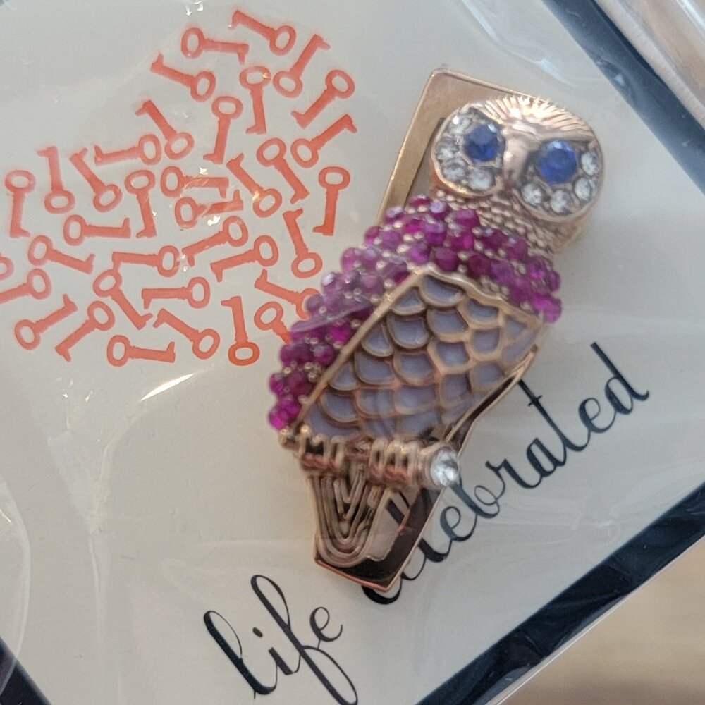 Keep Collective Rose Gold Owl charm still sealed in its original packaging.